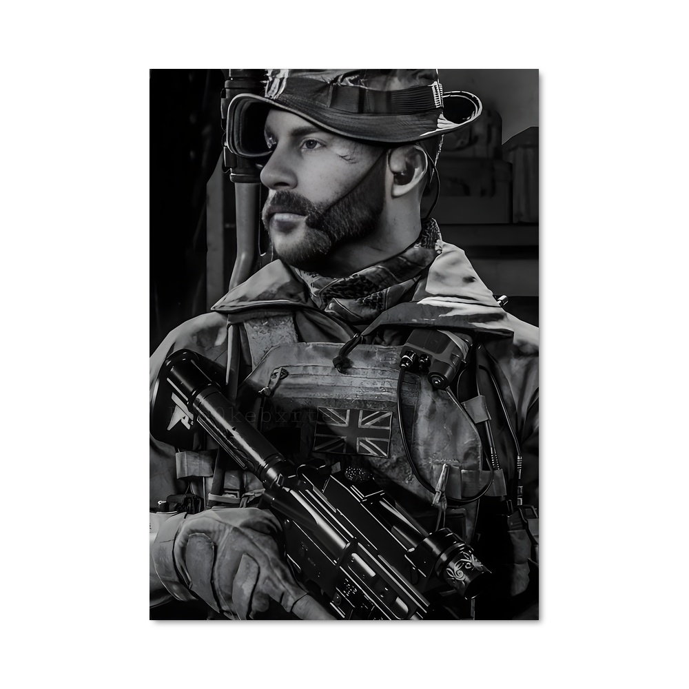Poster Commandant de Fer – affiche Call of Duty